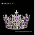 Full Round Colorful Round Stone Crown